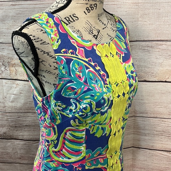 Lilly Pulitzer Multicolor Tropical Dress - Picture 4 of 14